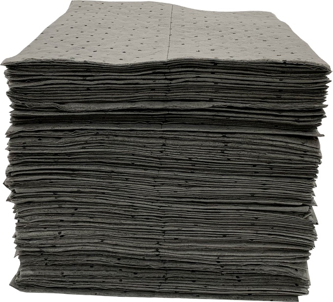 Essentials 15"x18" Universal Two-Ply SM Medium Weight Sorbent Pads (100-ct): click to enlarge
