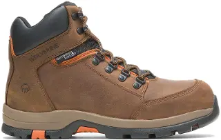Grayson Mid Steel-Toe Brown Boot - W211043