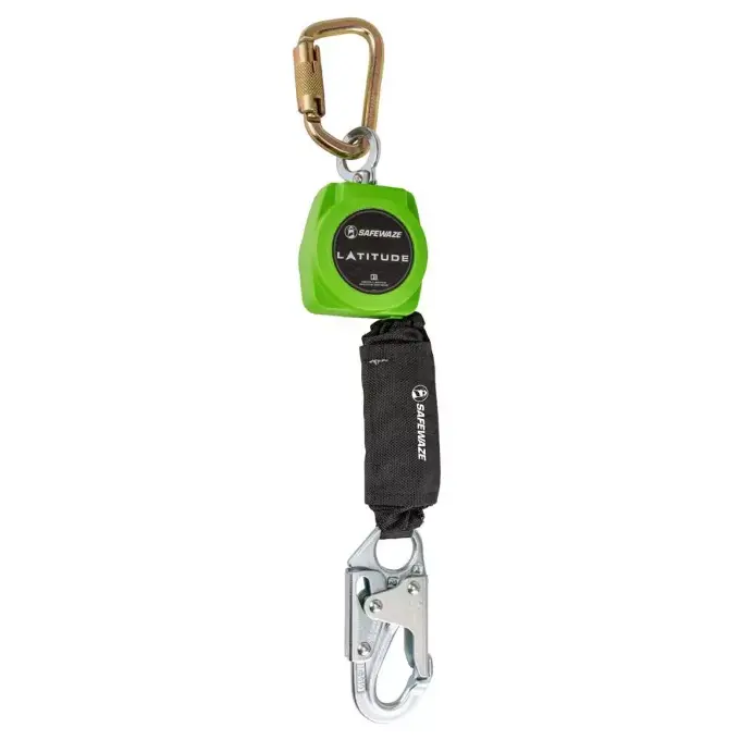 Latitude Pro 6' Single Web SRL-P: Carabiner, Snap Hook - 019-5044